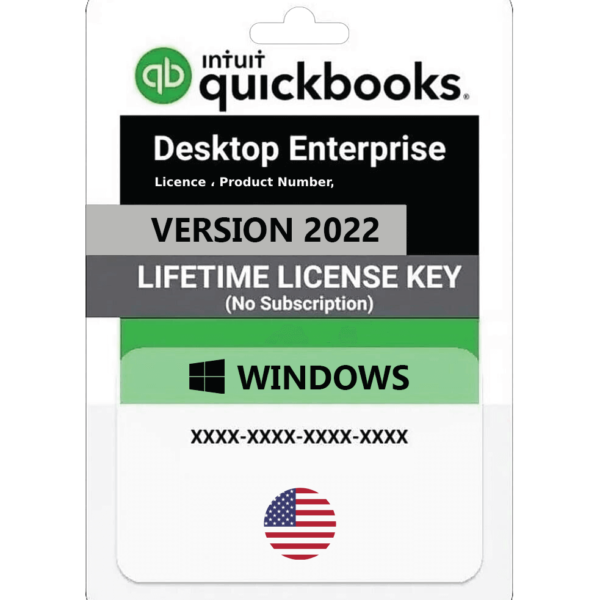 Quickbooks Desktop Enterprise silver 2022 | Us Version |